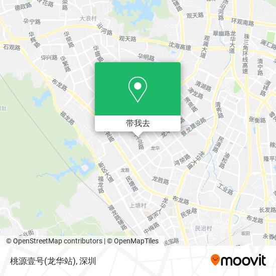 桃源壹号(龙华站)地图