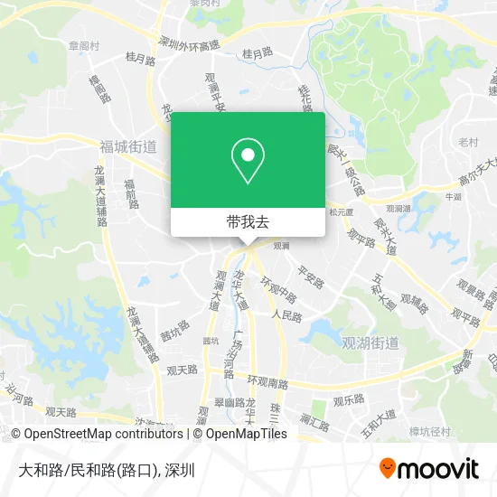 大和路/民和路(路口)地图