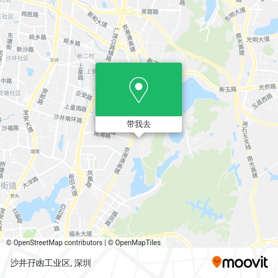 沙井孖凼工业区地图