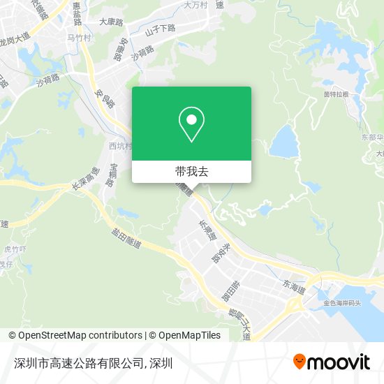 深圳市高速公路有限公司地图