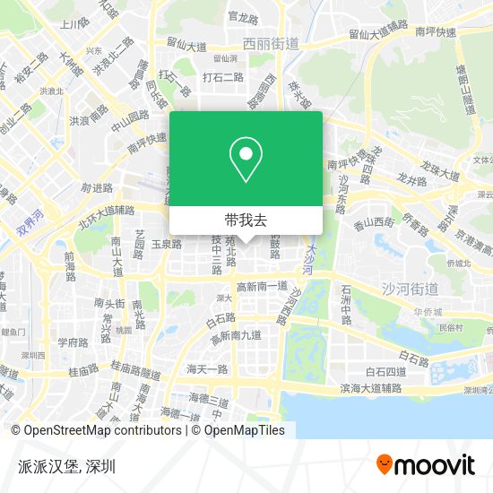 派派汉堡地图