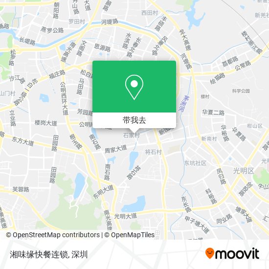 湘味缘快餐连锁地图