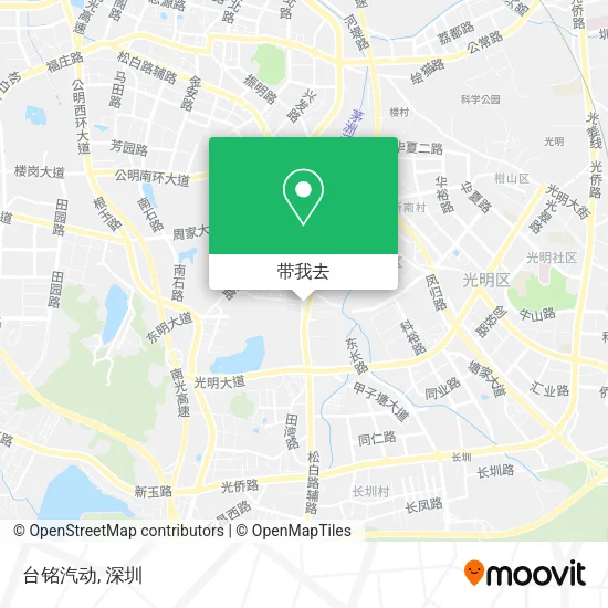 台铭汽动地图