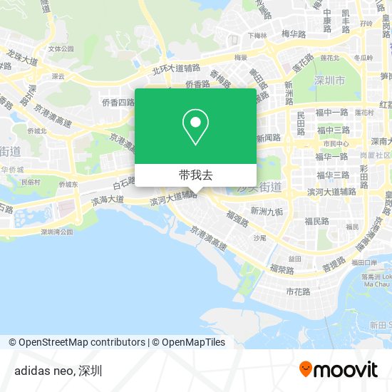 adidas neo地图