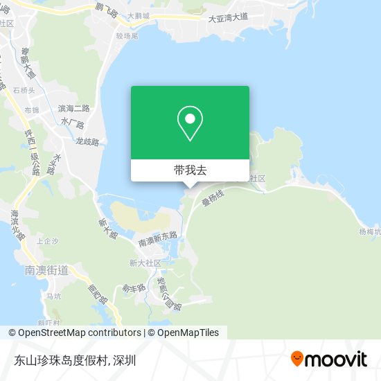 东山珍珠岛度假村地图