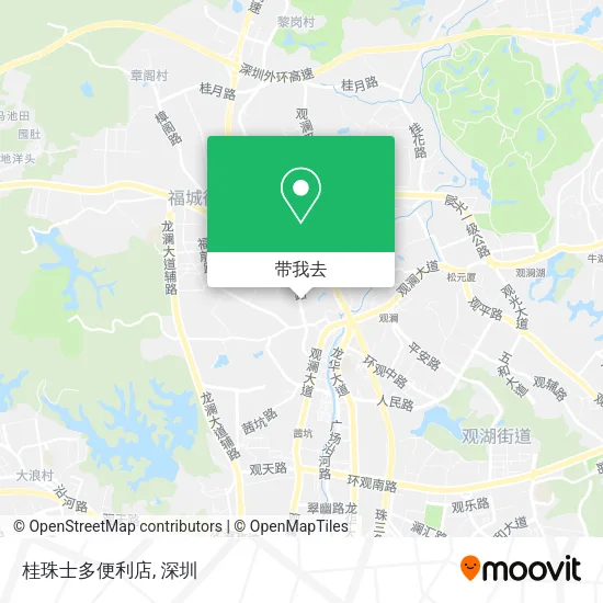 桂珠士多便利店地图