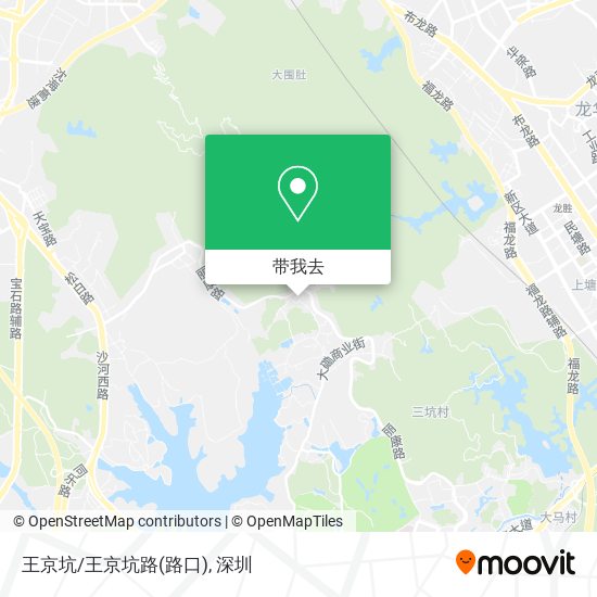 王京坑/王京坑路(路口)地图