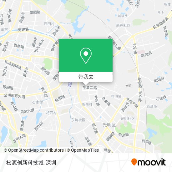松源创新科技城地图
