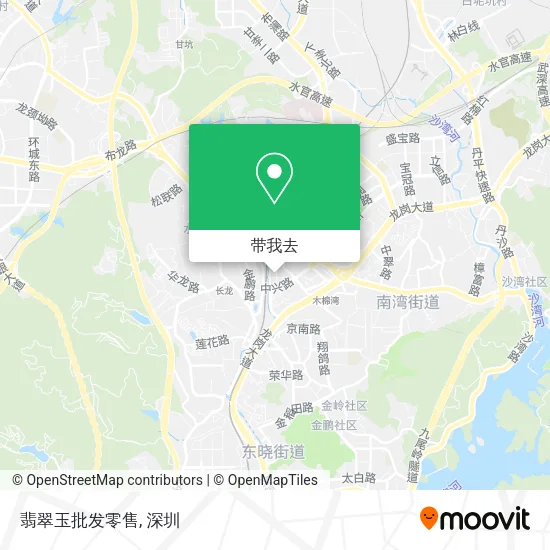 翡翠玉批发零售地图