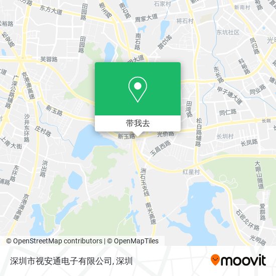 深圳市视安通电子有限公司地图