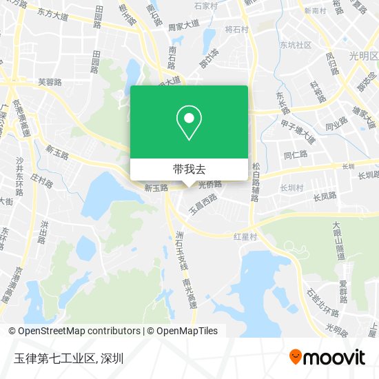 玉律第七工业区地图