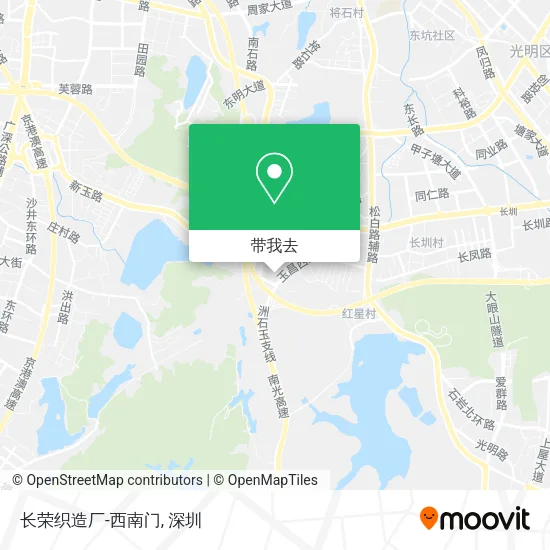 长荣织造厂-西南门地图