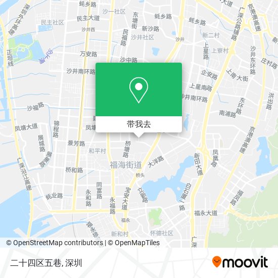 二十四区五巷地图