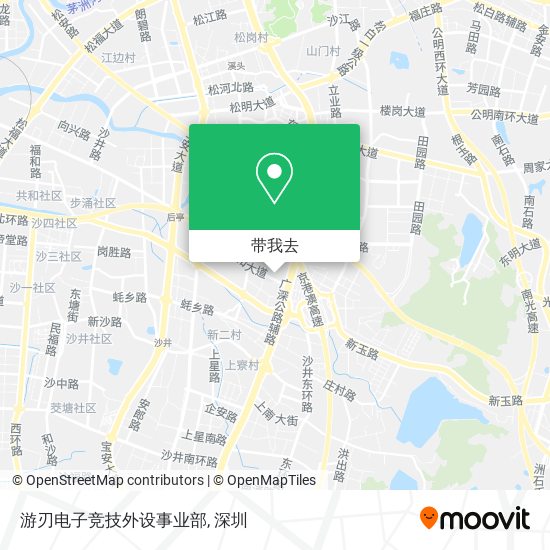 游刃电子竞技外设事业部地图