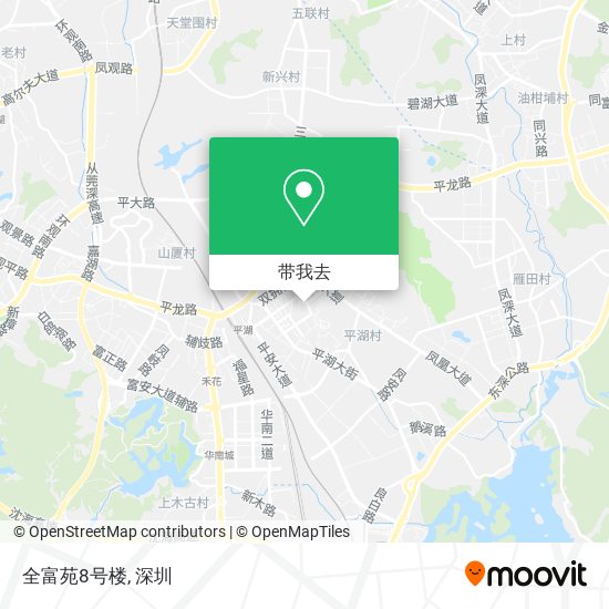 全富苑8号楼地图