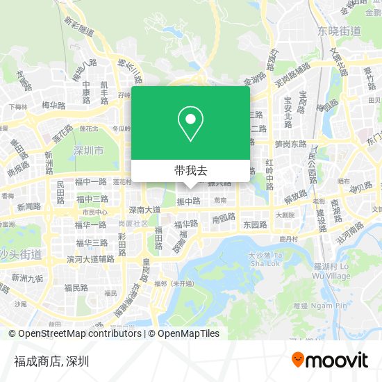 福成商店地图