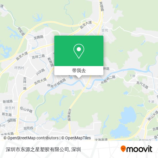 深圳市东源之星塑胶有限公司地图