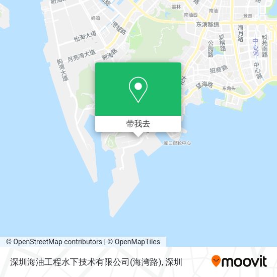深圳海油工程水下技术有限公司(海湾路)地图