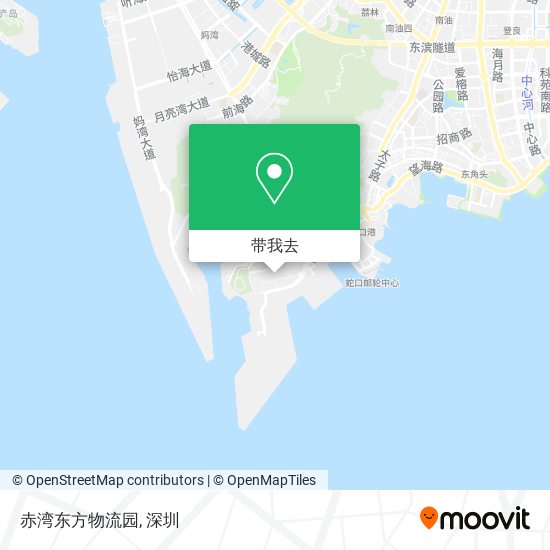 赤湾东方物流园地图