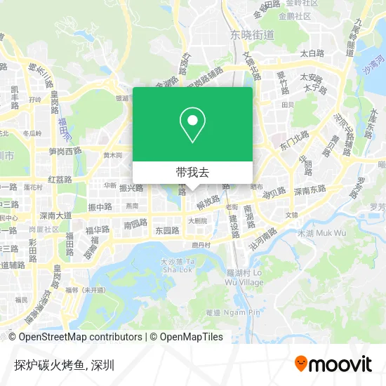 探炉碳火烤鱼地图