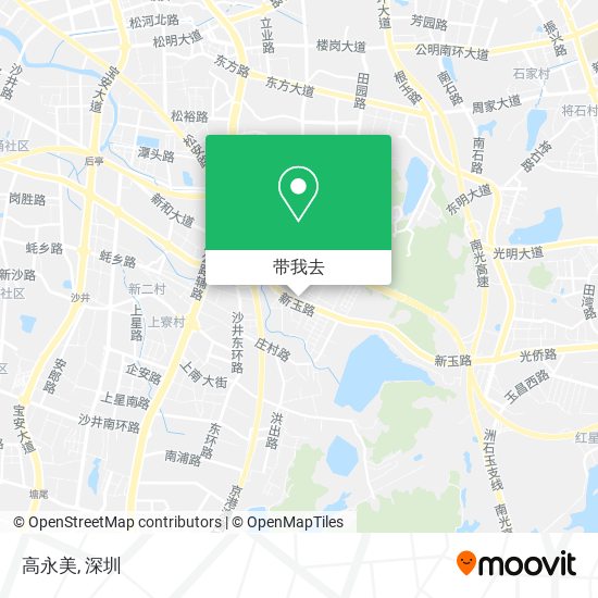 高永美地图