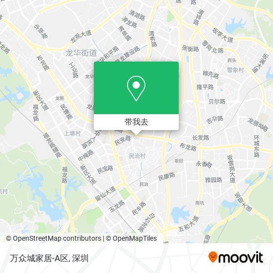 万众城家居-A区地图