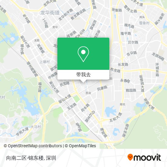 向南二区-锦东楼地图