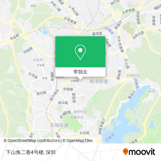 下山角二巷4号楼地图