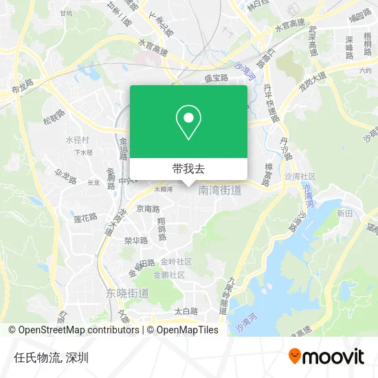 任氏物流地图