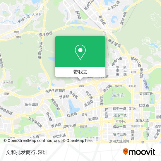 文和批发商行地图