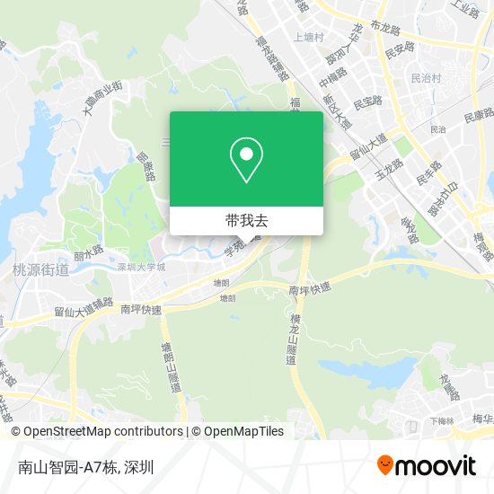 南山智园-A7栋地图