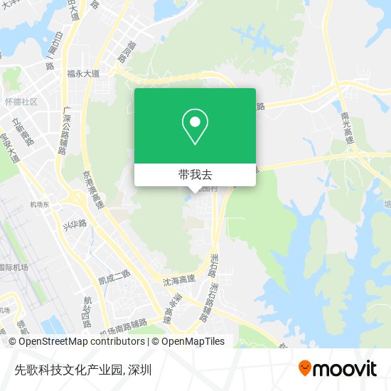 先歌科技文化产业园地图