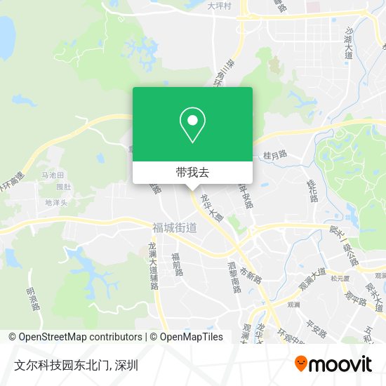 文尔科技园东北门地图