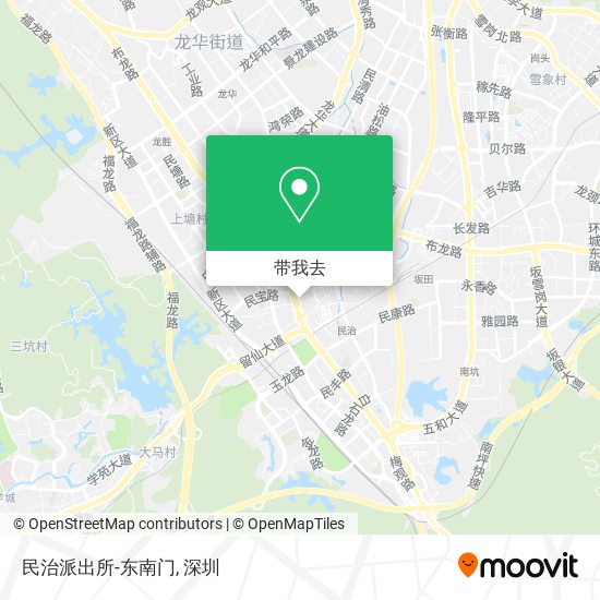 民治派出所-东南门地图