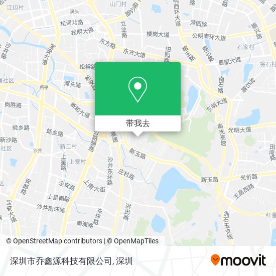 深圳市乔鑫源科技有限公司地图