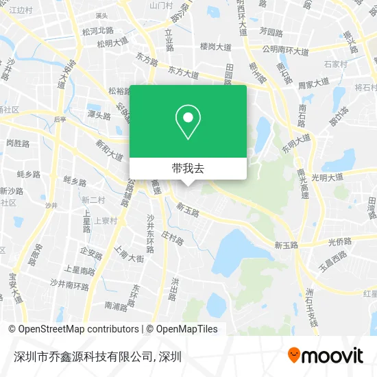 深圳市乔鑫源科技有限公司地图