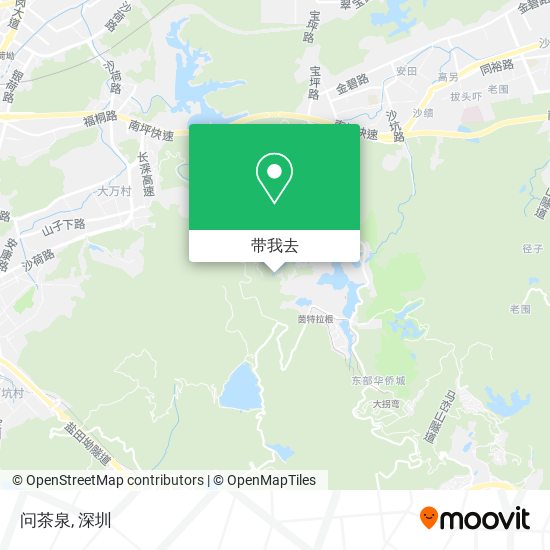 问茶泉地图