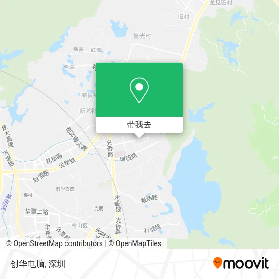 创华电脑地图