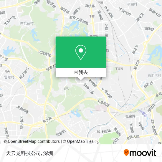 天云龙科技公司地图