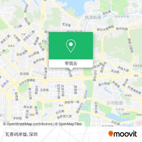 瓦香鸡米饭地图