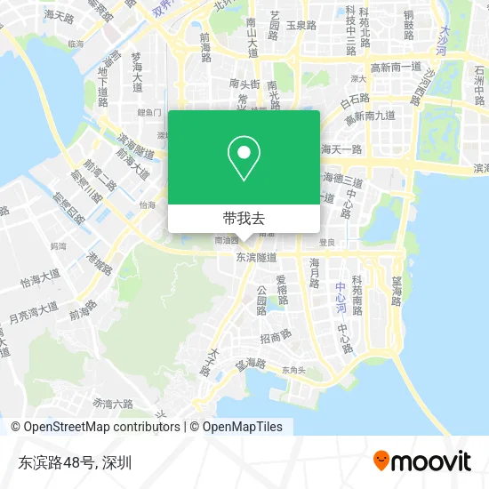 东滨路48号地图