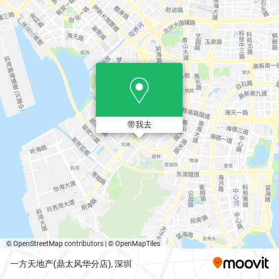一方天地产(鼎太风华分店)地图