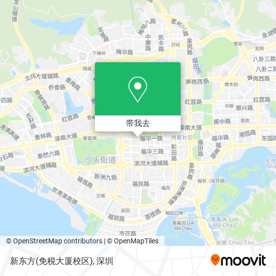 新东方(免税大厦校区)地图