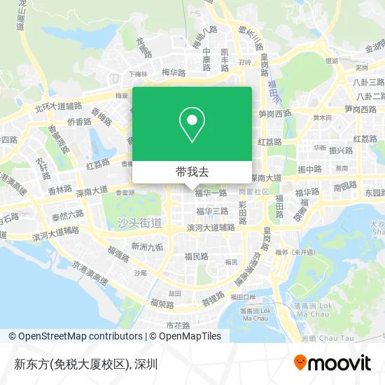 新东方(免税大厦校区)地图
