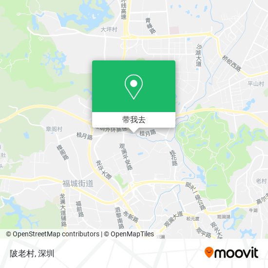 陂老村地图