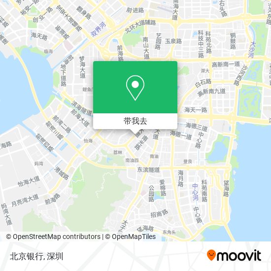 北京银行地图