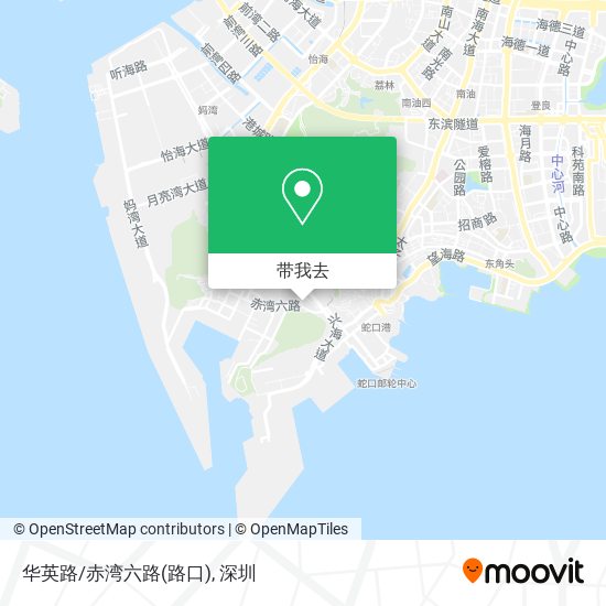 华英路/赤湾六路(路口)地图
