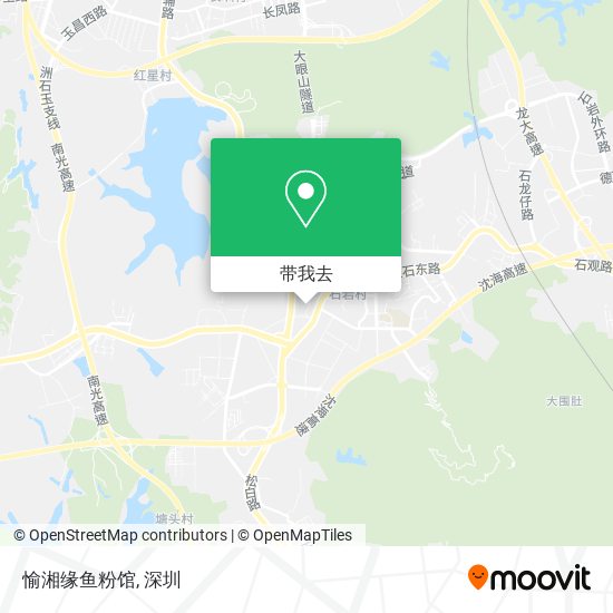 愉湘缘鱼粉馆地图