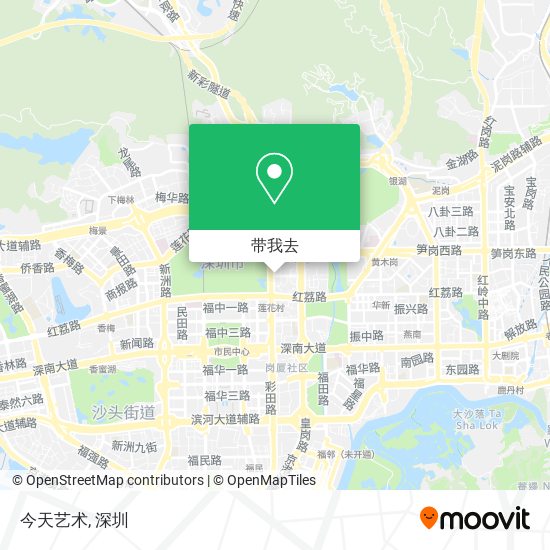 今天艺术地图