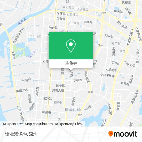 津津灌汤包地图